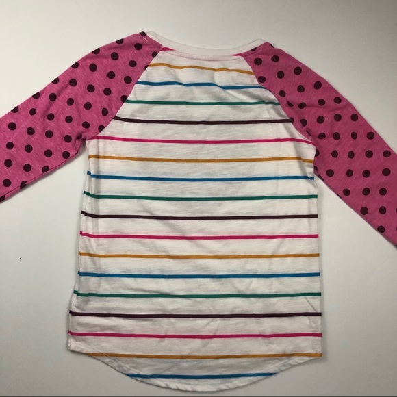 SALE 4/$20 Cat & Jack Heart Stripe Long Sleeve Tee - Picture 7 of 7